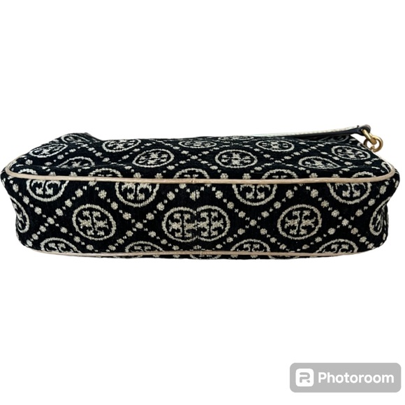 Tory Burch T Monogram Chenille Studio Shoulder Bag - Picture 5 of 16